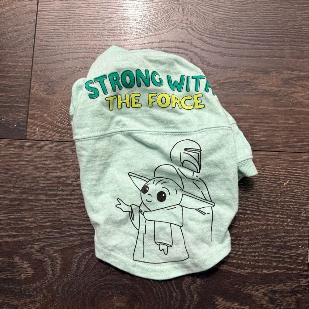 Spirit Jersey Dog XS Mandalorian Grogu Shirt